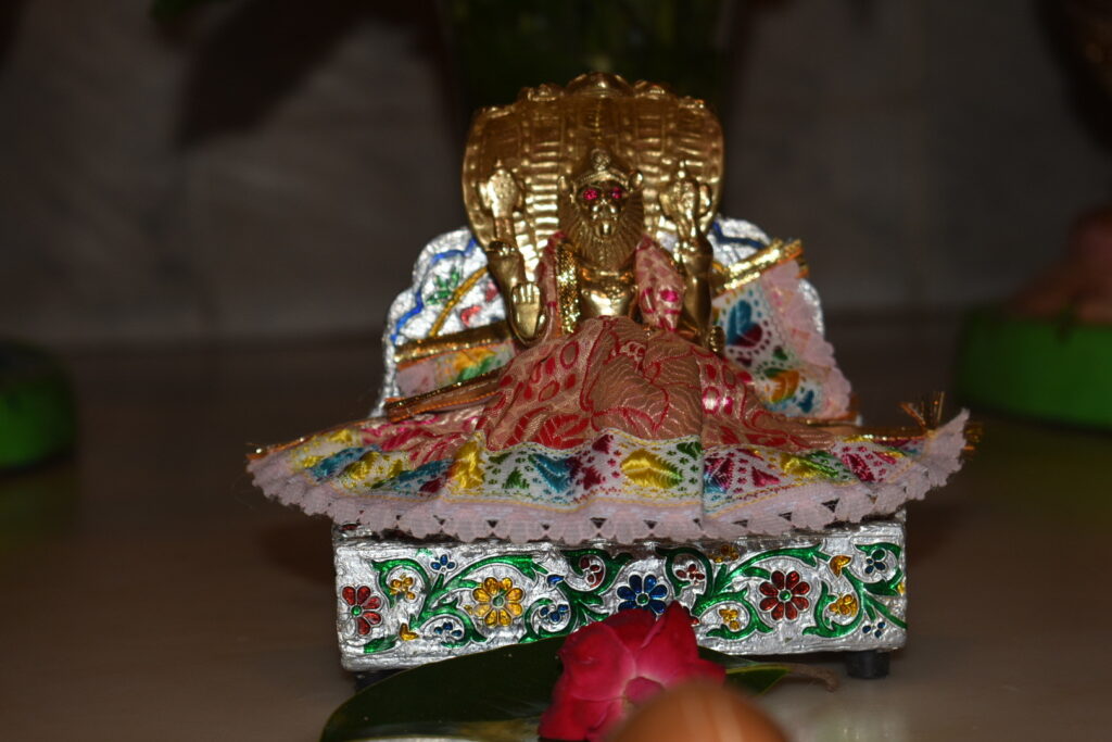 Small Deity of Lord Nrsimhadeva.